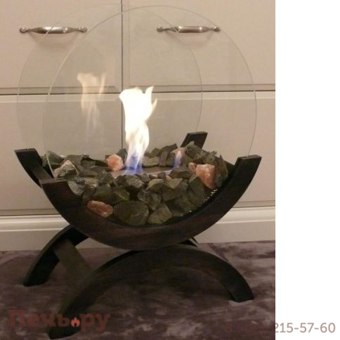 Биокамин ZeFire Iris Mini темный/светлый фото 13