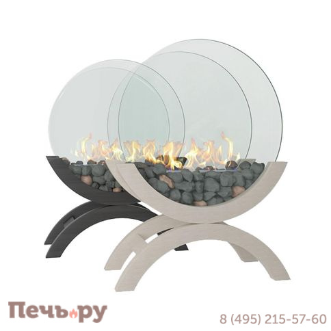 Биокамин ZeFire Iris Mini темный/светлый фото