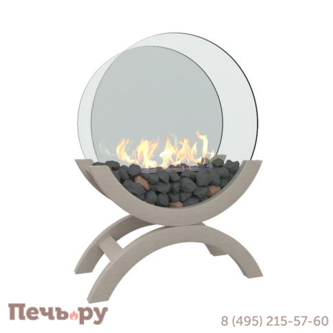 Биокамин ZeFire Iris средний темный/светлый фото 2