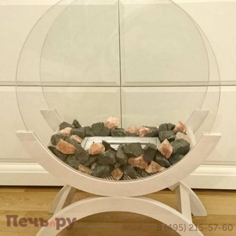 Биокамин ZeFire Iris средний темный/светлый фото 4