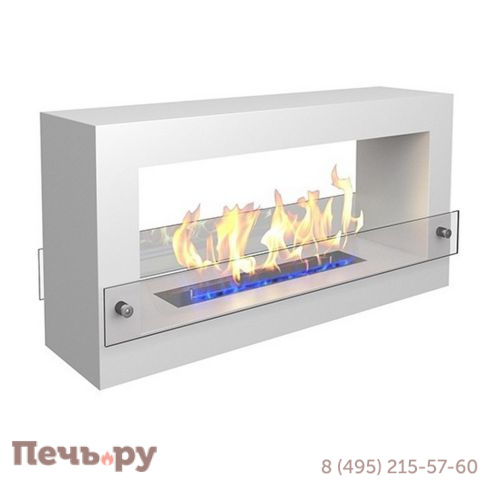 Биокамин ZeFire Quarter 900 черный/белый фото 6