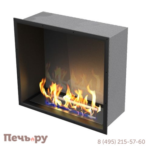 Биокамин ZeFire Standart 800 для встраивания в портал со стамалитом фото