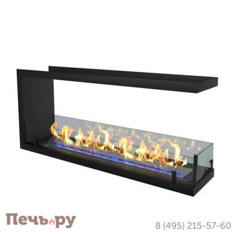 Биокамин ZeFire торцевой сквозной Standart 1100 фото