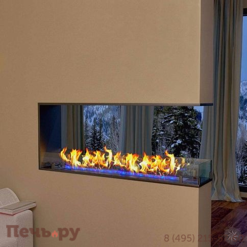 Биокамин ZeFire торцевой сквозной Standart 700 фото 2