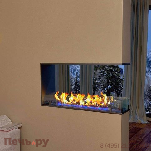 Биокамин ZeFire торцевой сквозной Standart 900 фото 2