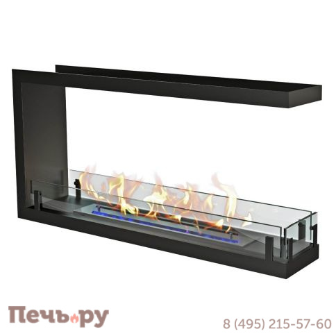 Биокамин ZeFire торцевой сквозной Standart 900 фото