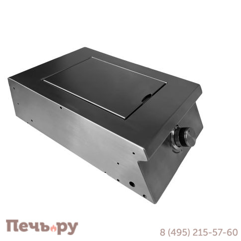 Боковой столик B-fire с с решеткой и инфракрасной горелкой (нержавеющая сталь) фото