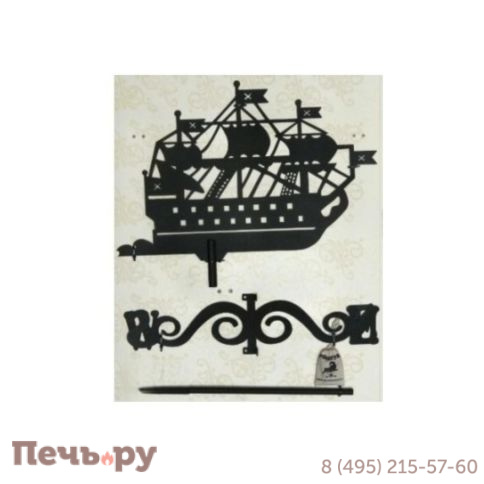 Большой флюгер Duckanddog 024 Корабль фото