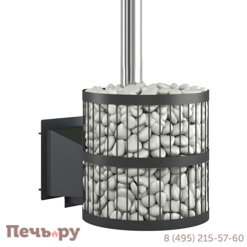 Чугунная банная печь Этна 24 Панорама М Стандарт фото 4