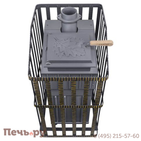 Чугунная банная печь GFS Гроза 18 (М) Ураган фото 2
