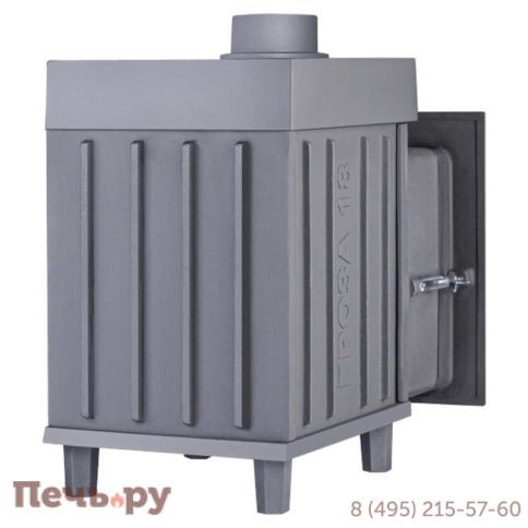 Чугунная банная печь GFS Гроза 18 (П) под обкладку фото 4