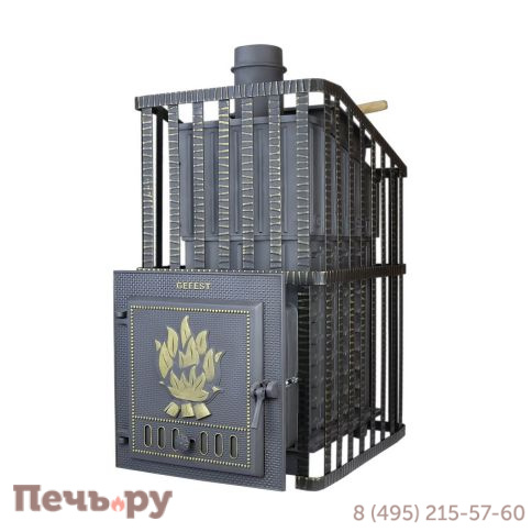 Чугунная Банная Печь GFS  Ураган 25 фото