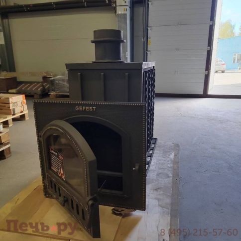 Чугунная банная печь GFS в сетке 15П фото 10