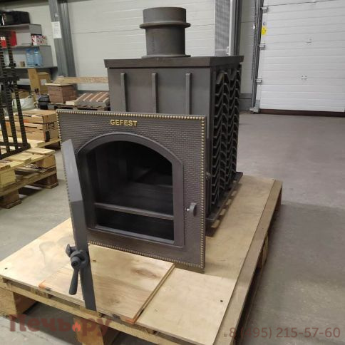 Чугунная банная печь GFS в сетке 15П фото 13