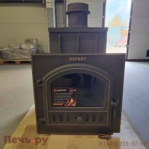 Чугунная банная печь GFS в сетке 15П фото 4