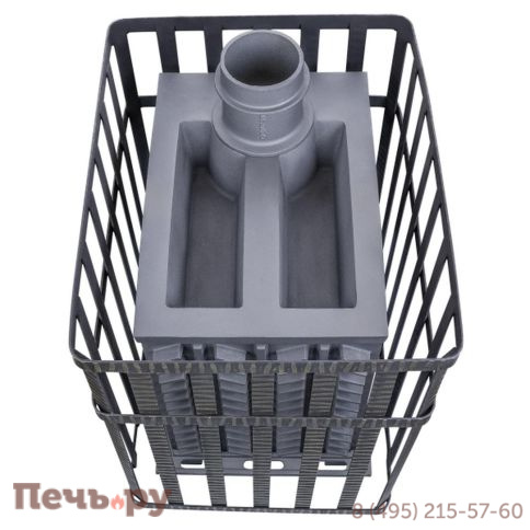 Чугунная банная печь GFS  в сетке 25П фото 2
