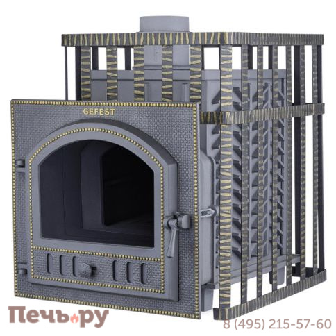Чугунная банная печь GFS  в сетке 25П фото