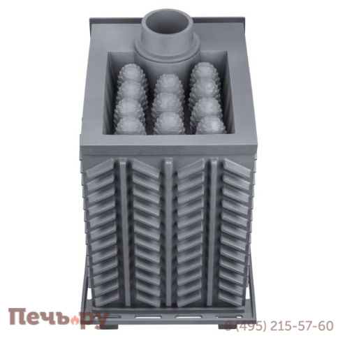 Чугунная банная печь GFS ЗК 25 (П) под обкладку фото 4