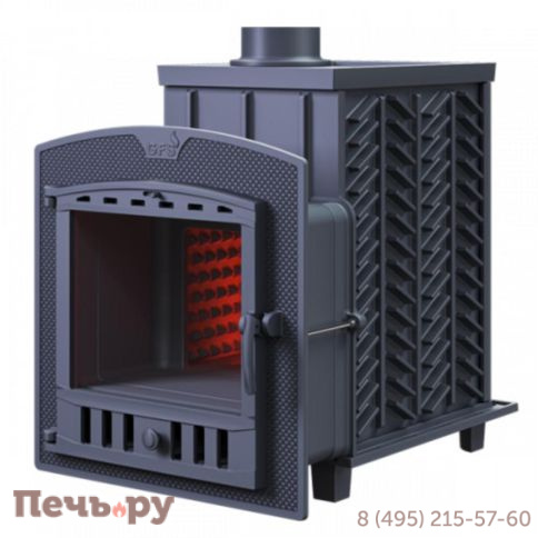 Чугунная банная печь GFS ЗК 40(П2) под обкладку фото
