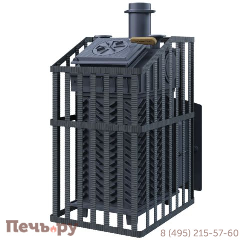 Чугунная Банная Печь GFS ЗК Ураган 40 фото 6