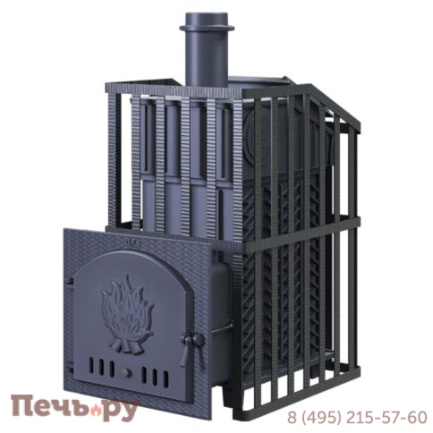 Чугунная Банная Печь GFS ЗК Ураган 40 фото