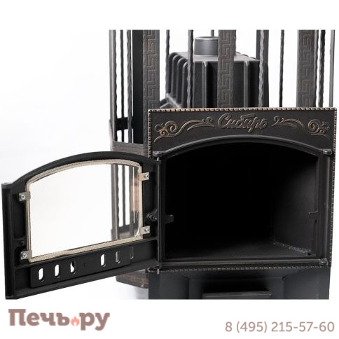 Чугунная банная печь НМК Сибирь-32 фото 4