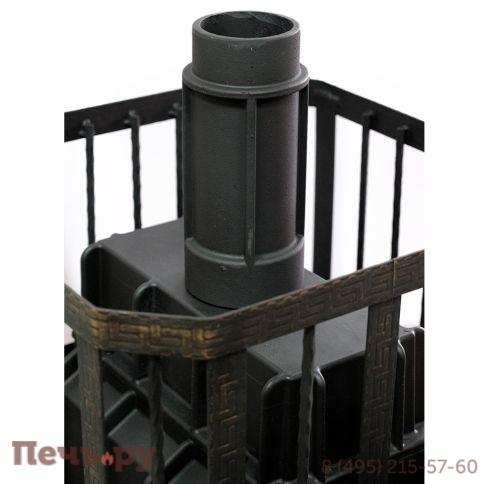 Чугунная банная печь НМК Сибирь-32 фото 5