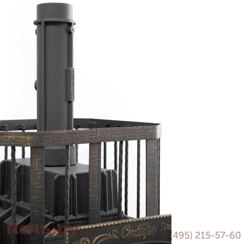 Чугунная банная печь НМК Сибирь-32 фото 6