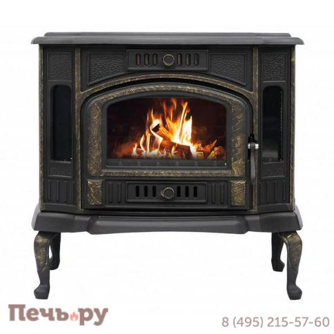 Чугунная печь - камин НМК Сибирь-10 фото 12