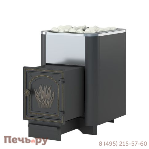 Чугунная печь Везувий Сенсация 16 антрацит (ДТ-4) фото