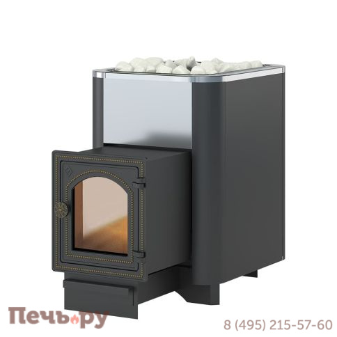 Чугунная печь Везувий Сенсация 16 антрацит (ДТ-4С) фото