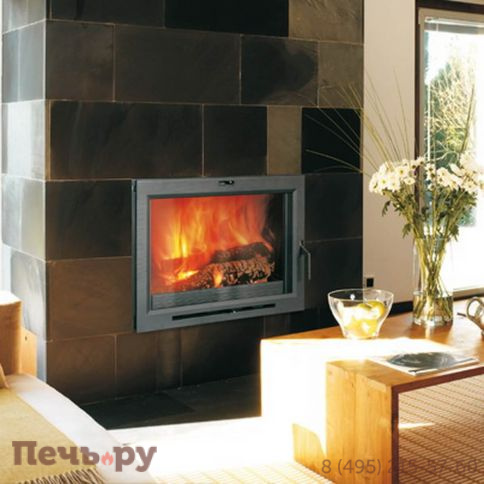 Чугунная топка Hergom H03/70 BASIC открытая фото 3