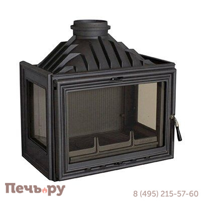 Чугунная топка Hergom H03/70 Panoramic Glass Vision фото