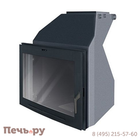 Чугунная топка Hergom H03/80 PLANE с бойлером фото