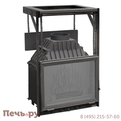 Каминная чугунная топка Мета Камилла 700 П фото