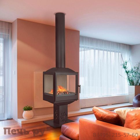 Чугунный камин Liseo Castiron LCI 5 GFLR Compact фото 3