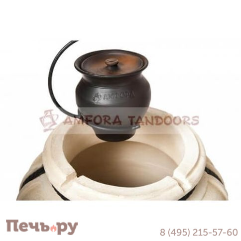Чугунок Амфора 2 л фото 2