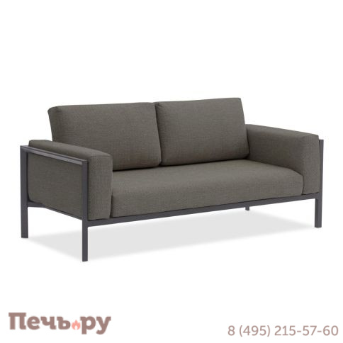 Диван Brafritid Stockholm 1 антрацит/серый, алюминий фото