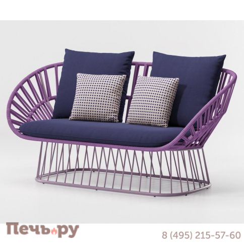 Диван двухместный Kettal Cala фото