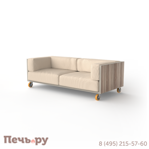 Диван двухместный на колесах Vondom Vineyard фото 5