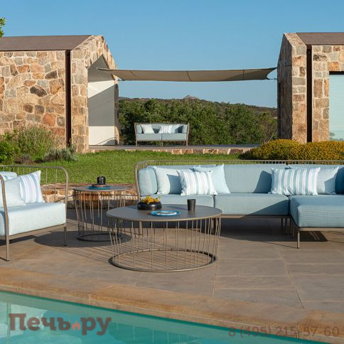 Диван металлический с подушками EMU Cannole фото 2