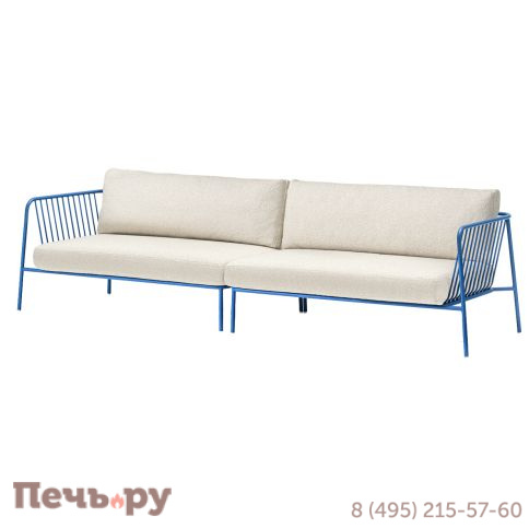Диван металлический с подушками Pedrali Nolita Sofa фото