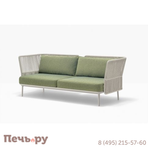 Диван плетеный с подушками Pedrali Reva Cocoon фото