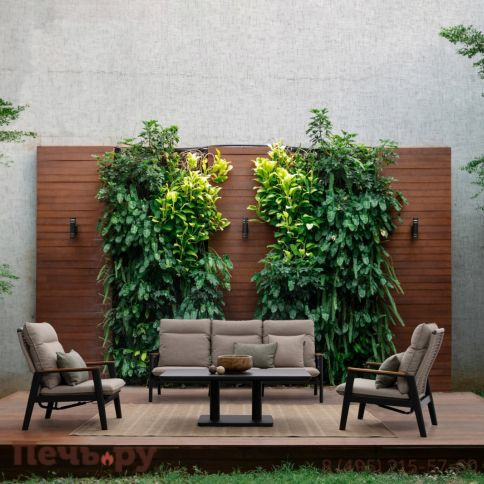 Диван трехместный плетеный с подушками Garden Relax Miguel фото 2