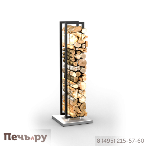 Дровник Астов Стелла малый в нержавейке фото