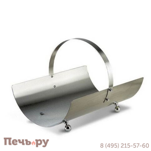 Дровница Comex 90.901 Inox H.40 L.50X36 фото