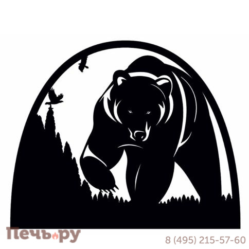Дровница Silver Smith Bear фото 3