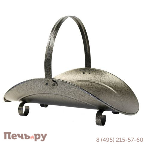 Дровница Вулкан VKN101-ASL античное серебро фото