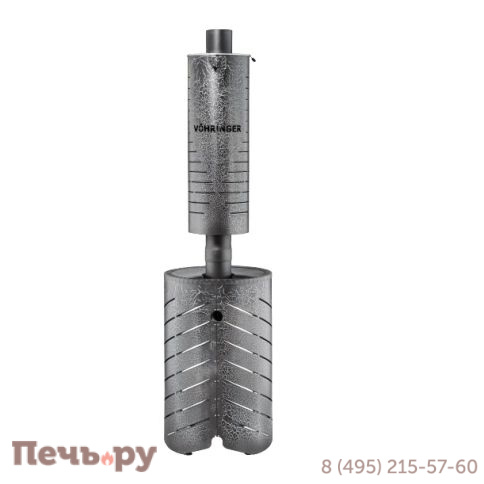 Дровяная банная печь Ферингер Уют 18 в кожухе Лайн с закрытой каменкой до 18 куб м фото 5