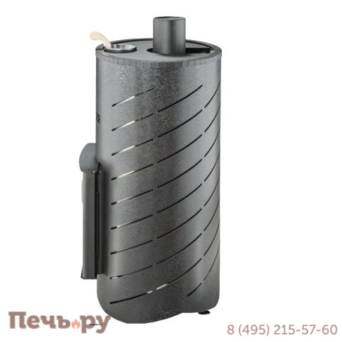 Дровяная банная печь Ферингер Уют 18 в кожухе Лайн с закрытой каменкой до 18 куб м фото 6